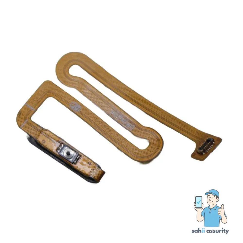 Fingerprint Sensor with Flex Cable for Samsung Galaxy F12 Black thumbnail